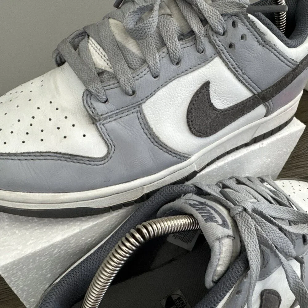 Nike Dunk Low SE Light Carbon Shoes Men’s 8 FJ4188-100 - Picture 7 of 16